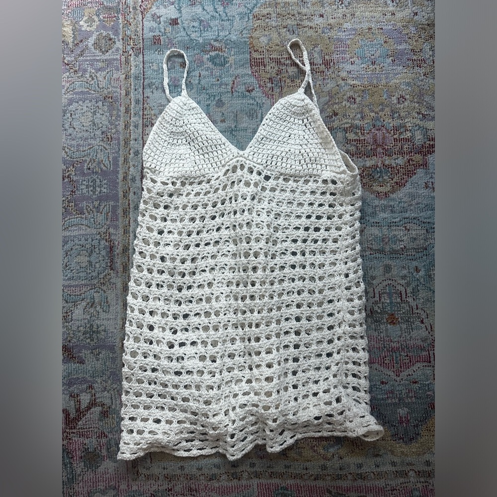 Urban outfitters crochet cover up dress
